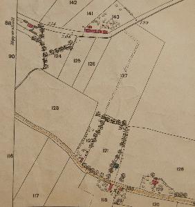 The east of the village in 1883